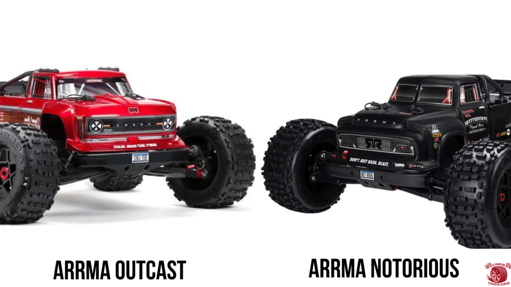 Arrma Notorious VS Outcast Comparison. Which One Is Better For You?