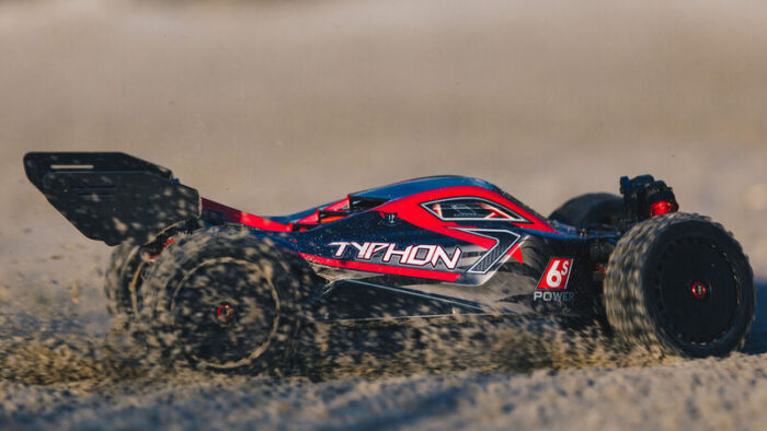 1/8 TYPHON 6S 4X4 RTR Brushless Buggy, Black